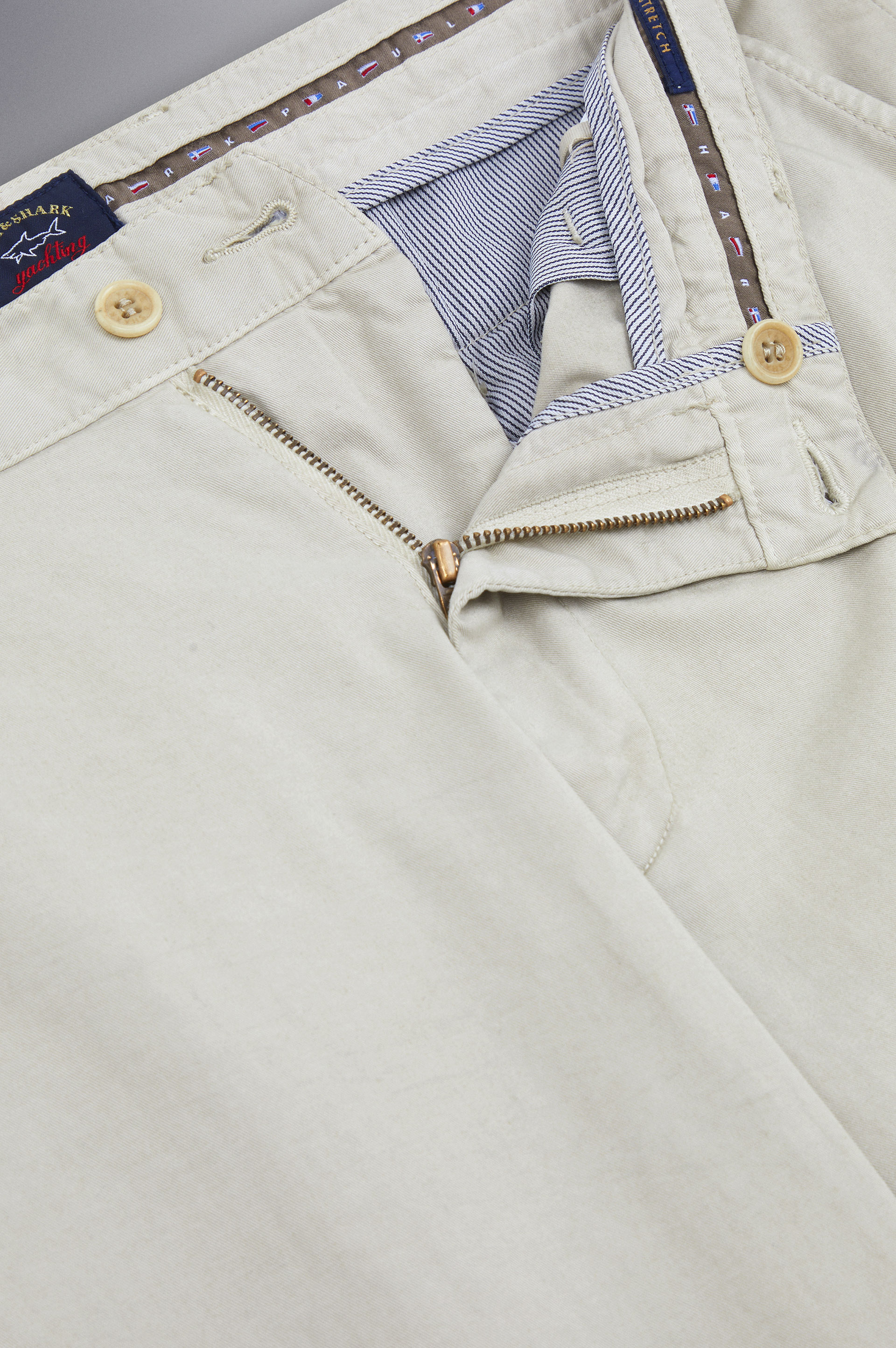 Pantalon en coton stretch image number 5 Pantalon en coton stretch image number 5