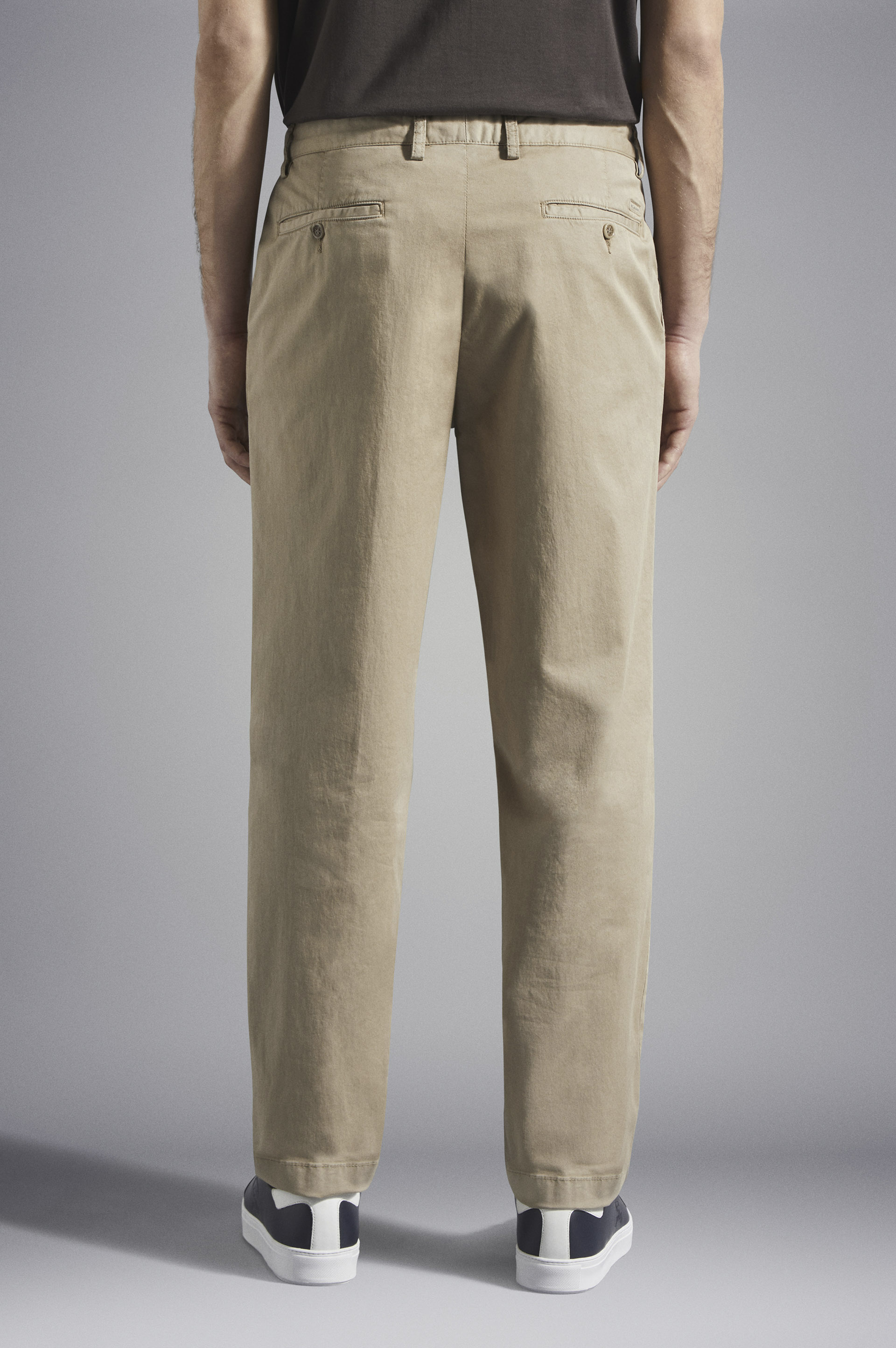 弹力有机棉长裤 image number 3