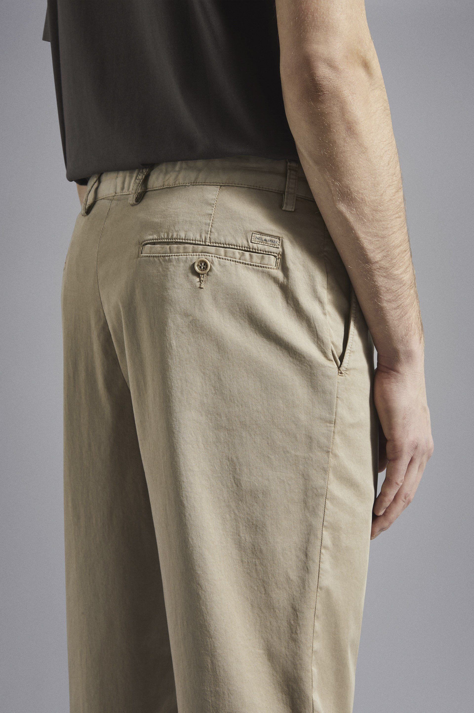 弹力有机棉长裤 image number 4