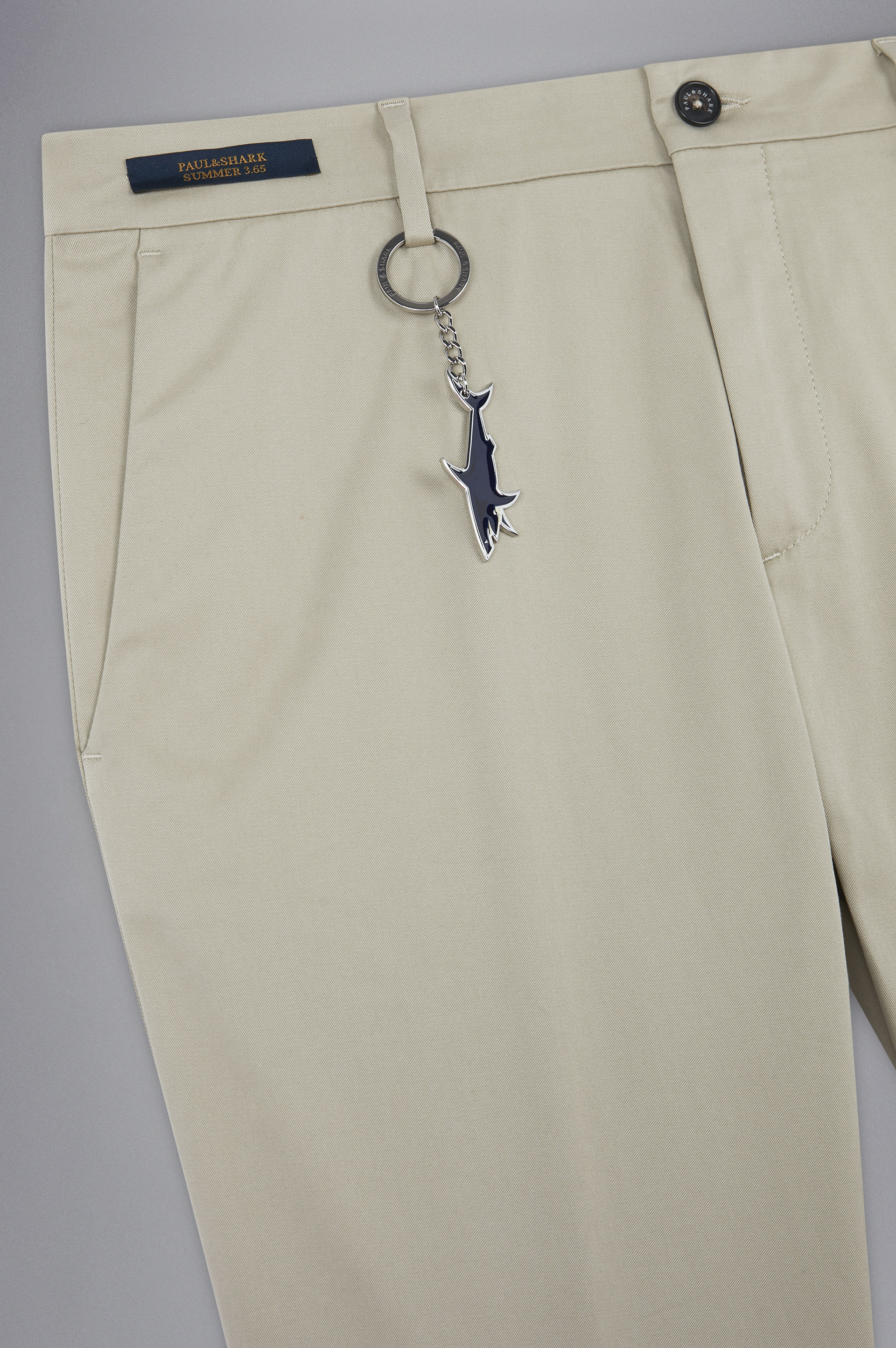Pantalon chino en coton stretch image number 5 Pantalon chino en coton stretch image number 5