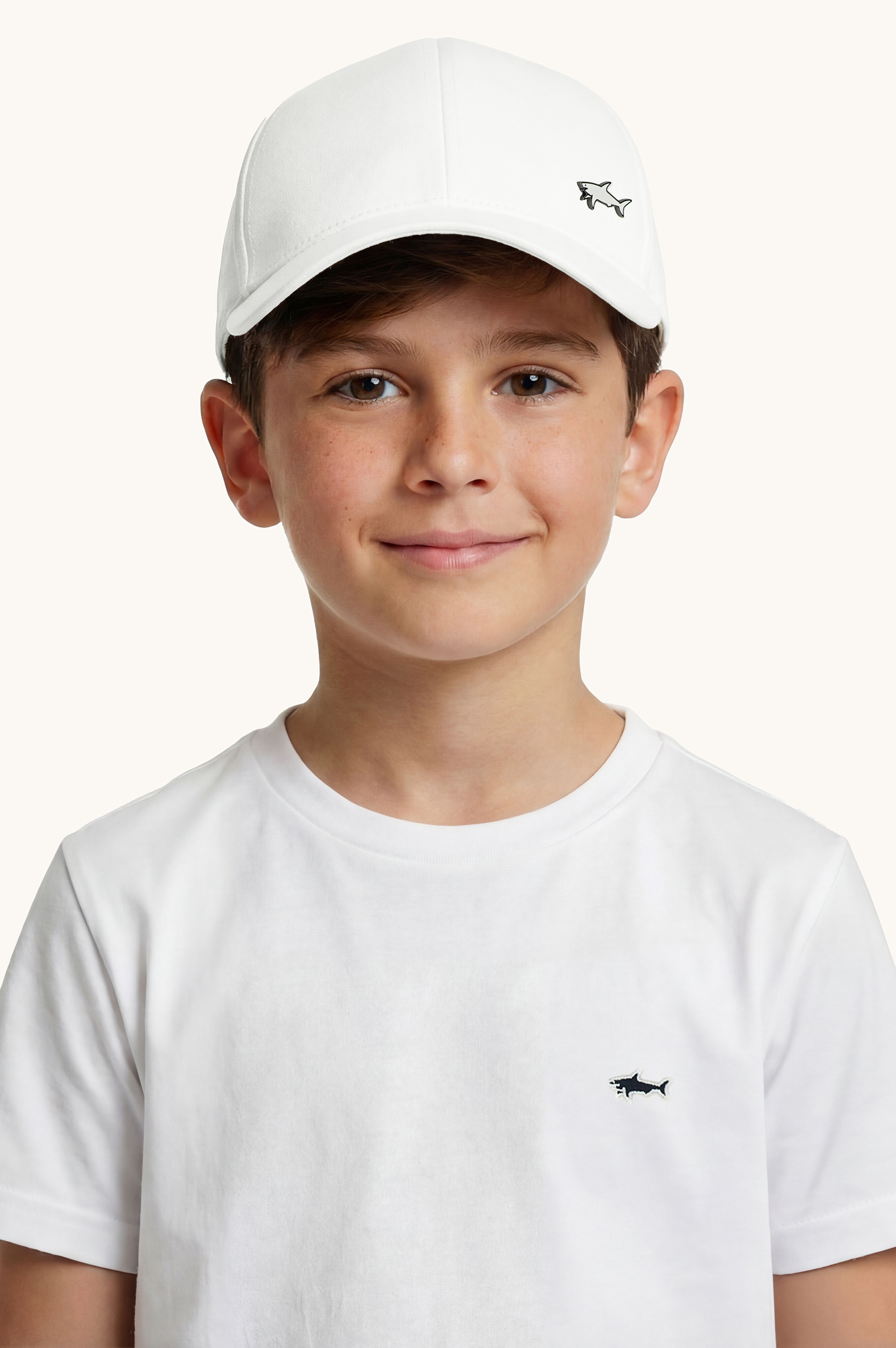 Baseball cap with metallic Shark appliqu&eacute; image number 3