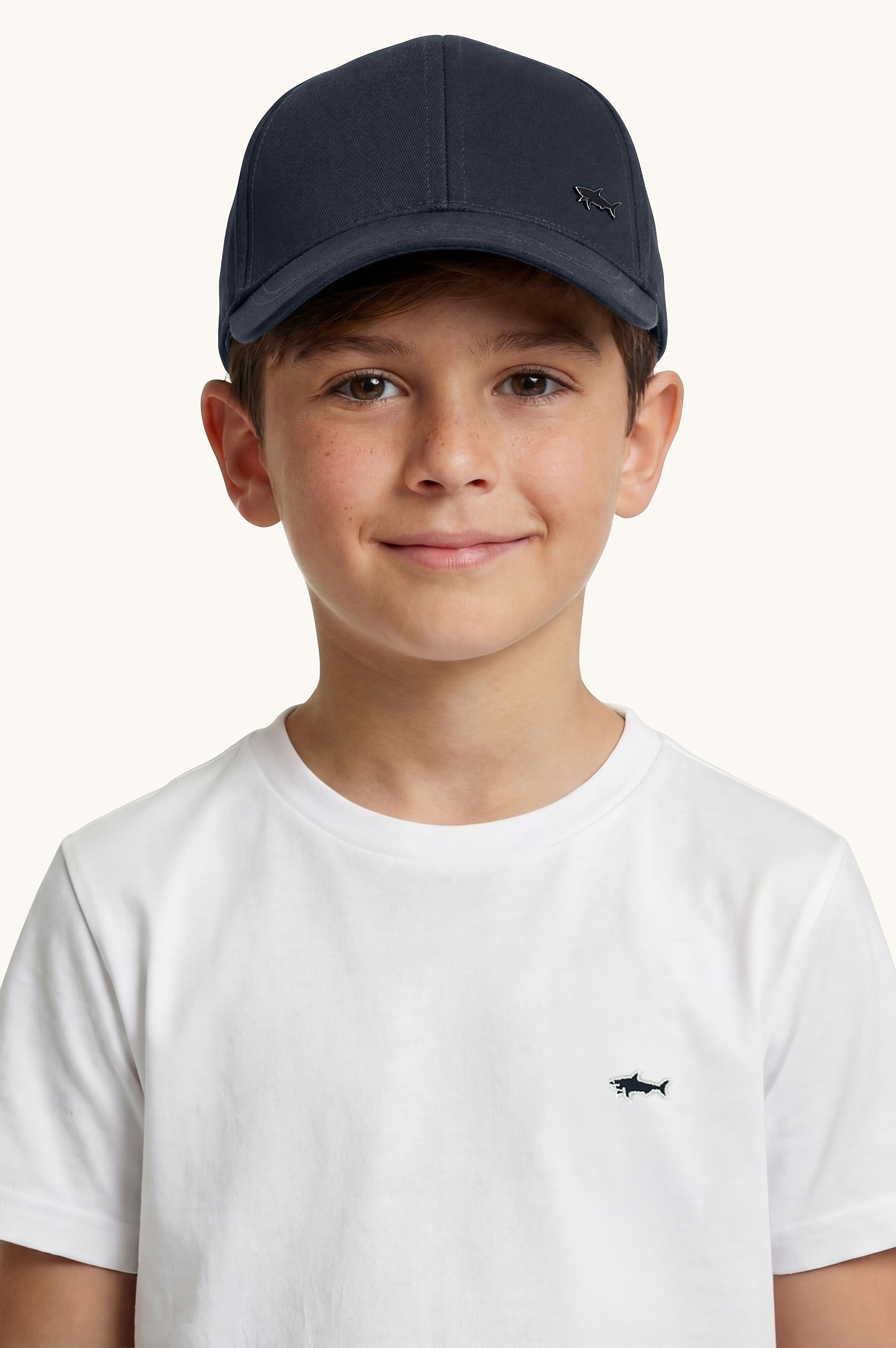 Baseball cap with metallic Shark appliqu&eacute; image number 3