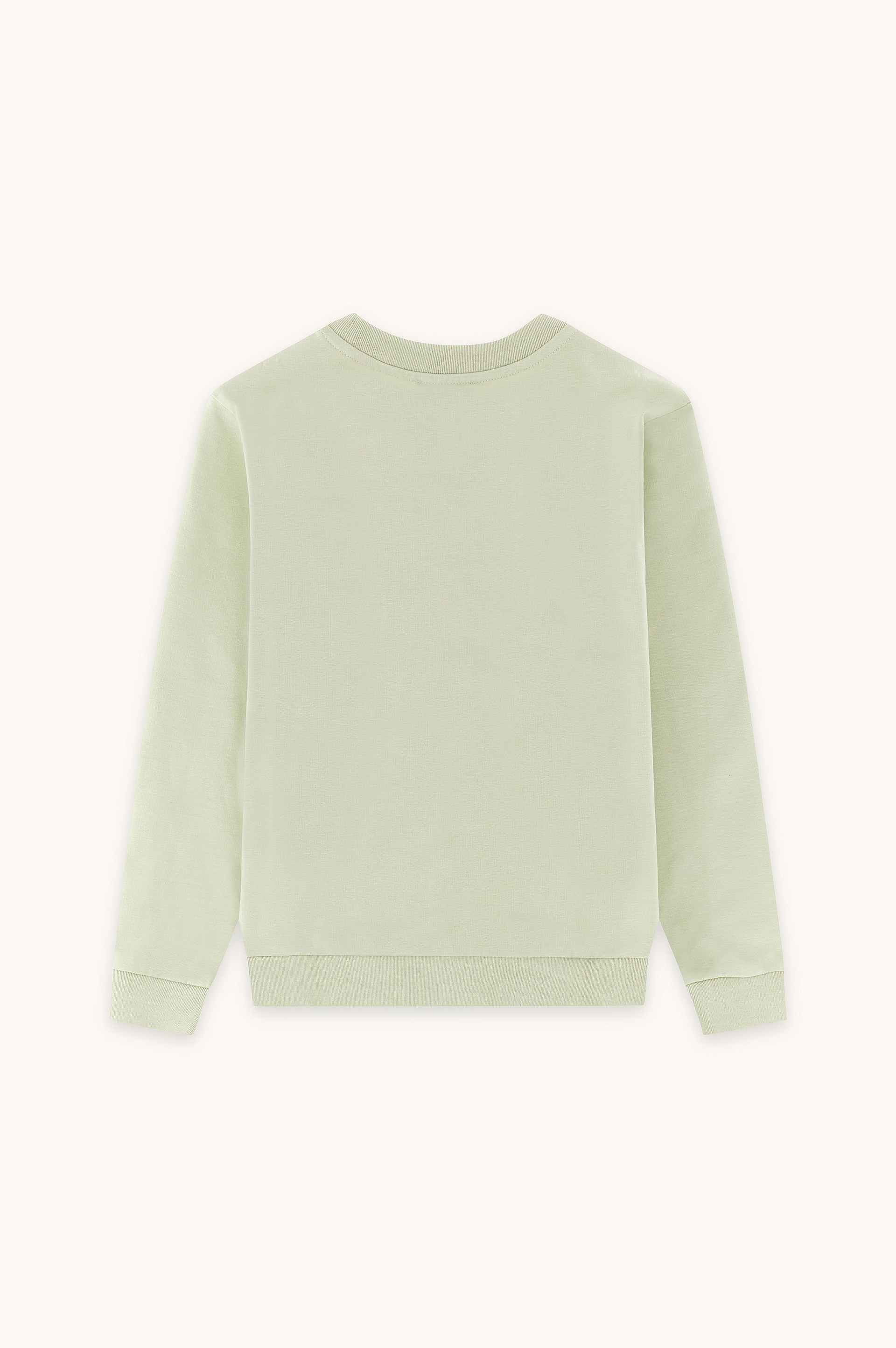 Cotton sweatshirt with Logo embroidery image number 7