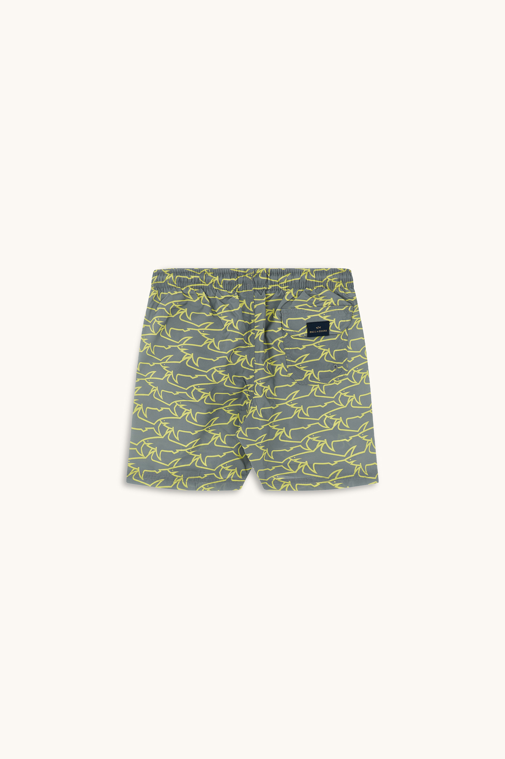 Swim shorts with iconic Sharks Waves print image number 8