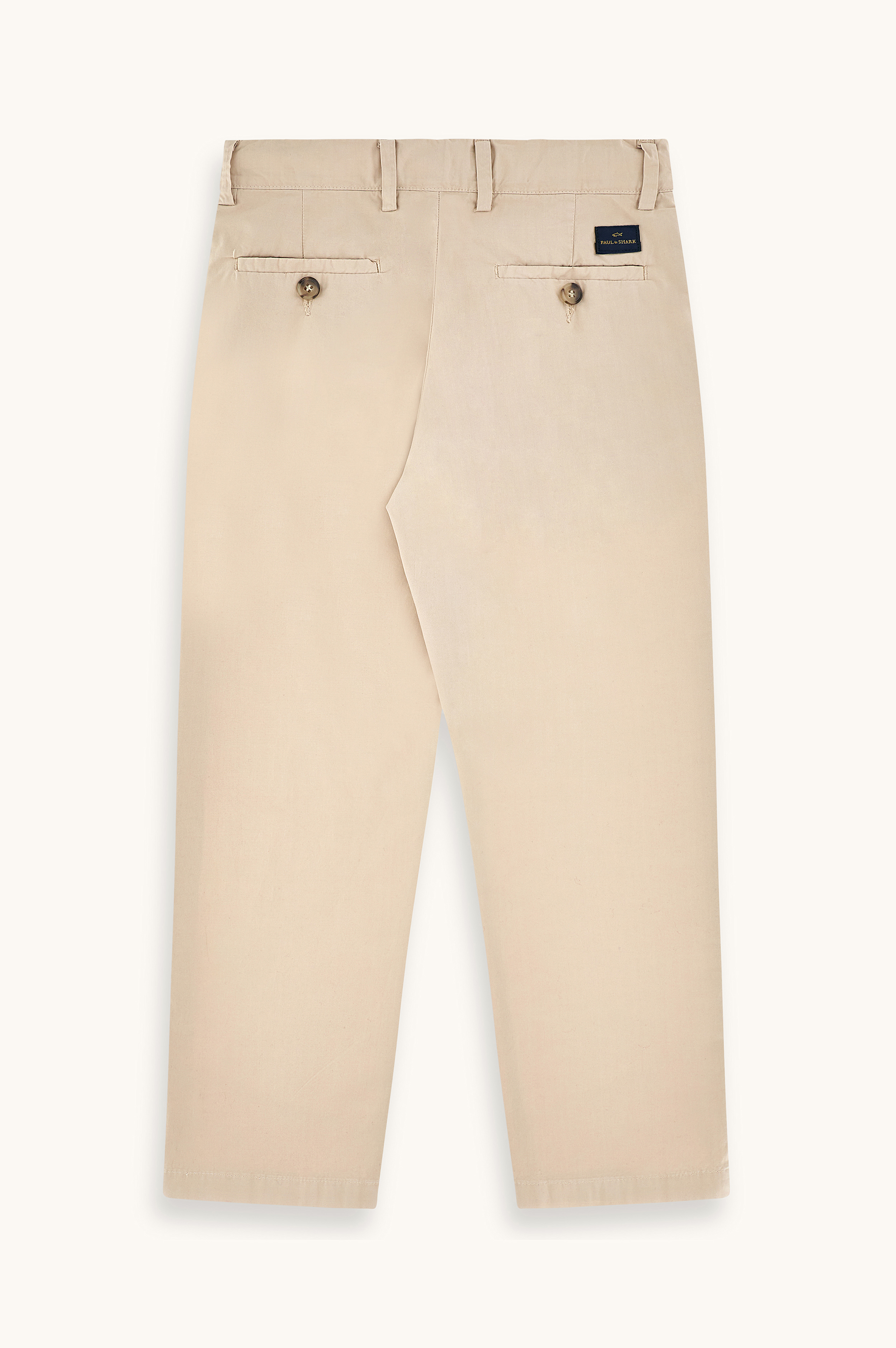 Cotton trousers with Shark embroidery image number 6