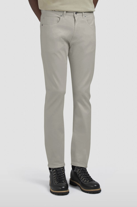 Stretch cotton 5 pockets Trousers