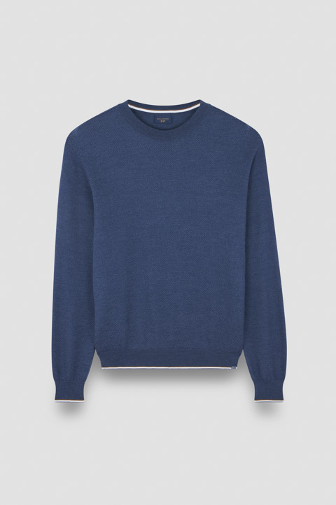 Maglia girocollo in Extra Soft Wool