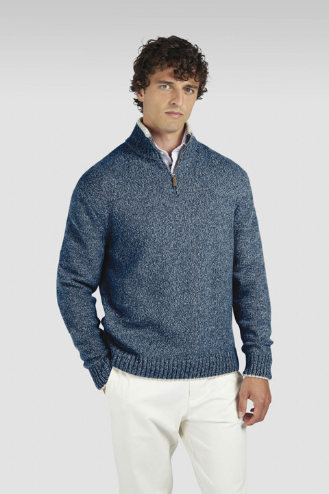 wool cashmere half zip sweater wool cashmere half zip sweater