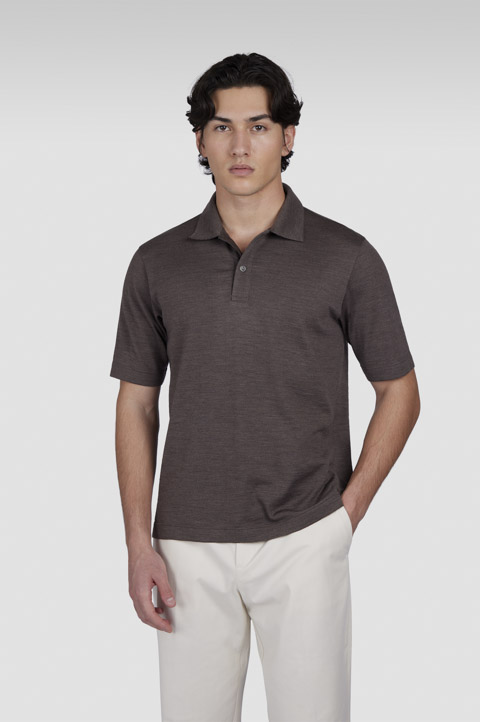 Merino Extrafine polo shirt