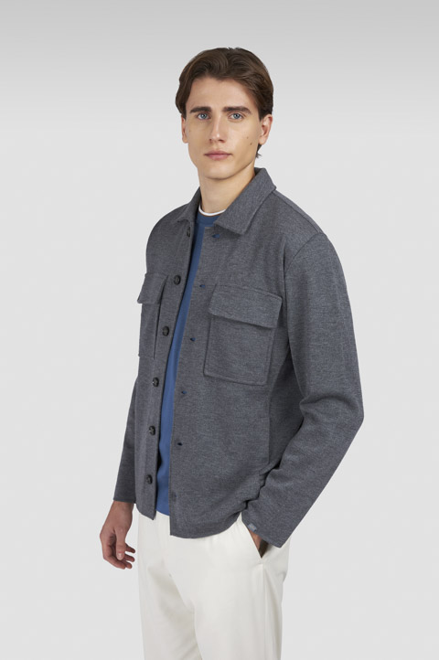 Merino Extrafine wool overshirt Merino Extrafine wool overshirt