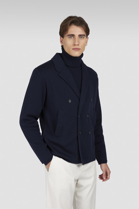 Merino Extrafinewool double-breasted jacket Merino Extrafinewool double-breasted jacket