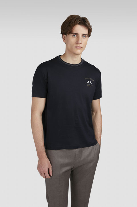 X-Soft Interlock cotton T-shirt with embroidery X-Soft Interlock cotton T-shirt with embroidery
