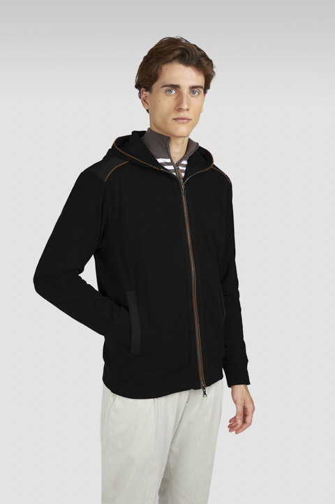 X-Soft cotton sweatshirt with Typhoon® Re-4x4 Stretch details X-Soft cotton sweatshirt with Typhoon® Re-4x4 Stretch details