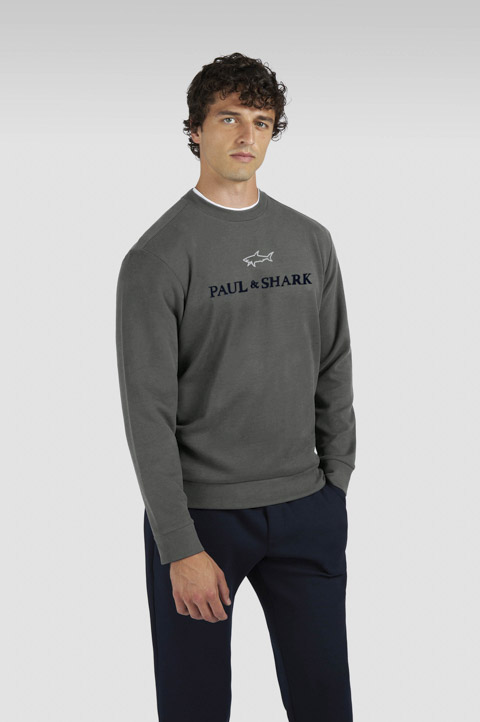 Sudadera X-Soft de algodón con estampado de logo Sudadera X-Soft de algodón con estampado de logo
