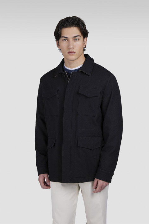 Field jacket in wool Field jacket in wool