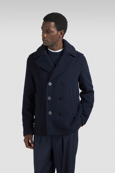 True Peacoat in wool and cashmere True Peacoat in wool and cashmere