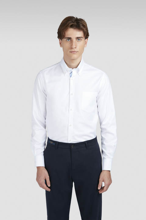 Winter Oxford cotton shirt