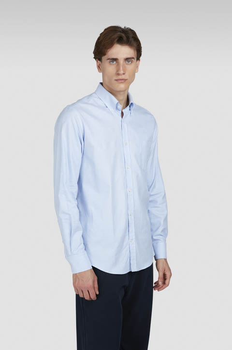 Chemise en coton à motif pied-de-poule Chemise en coton à motif pied-de-poule