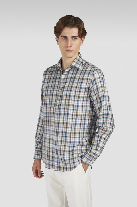 X-Soft shirt with checkered pattern X-Soft shirt with checkered pattern