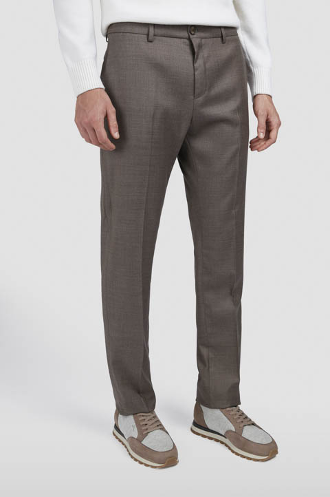 Wool chino trousers Wool chino trousers