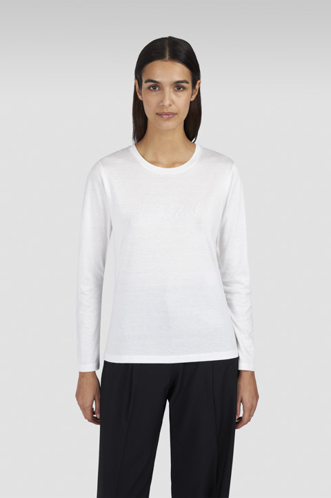Camiseta X-Soft de algodón con bordado de logo Camiseta X-Soft de algodón con bordado de logo