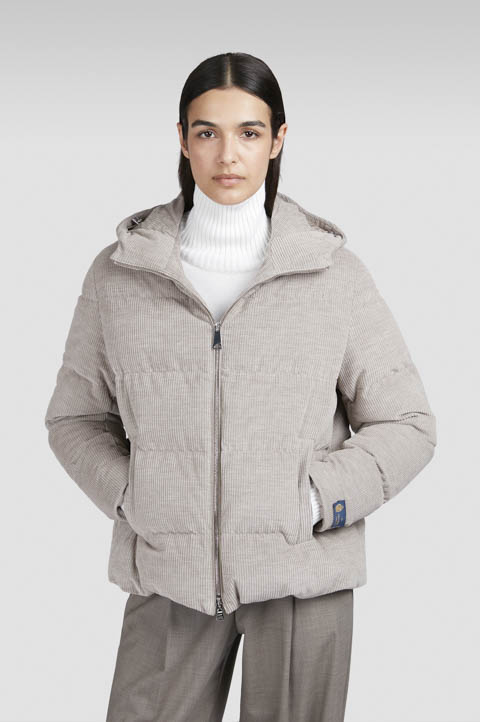 Cashmere und Baumwoll-Samtjacke Cashmere und Baumwoll-Samtjacke