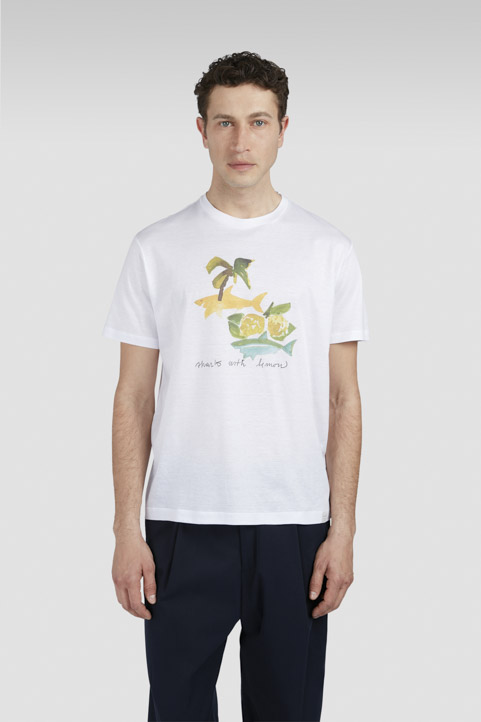 Camiseta de jersey X-Soft con estampado de Capri