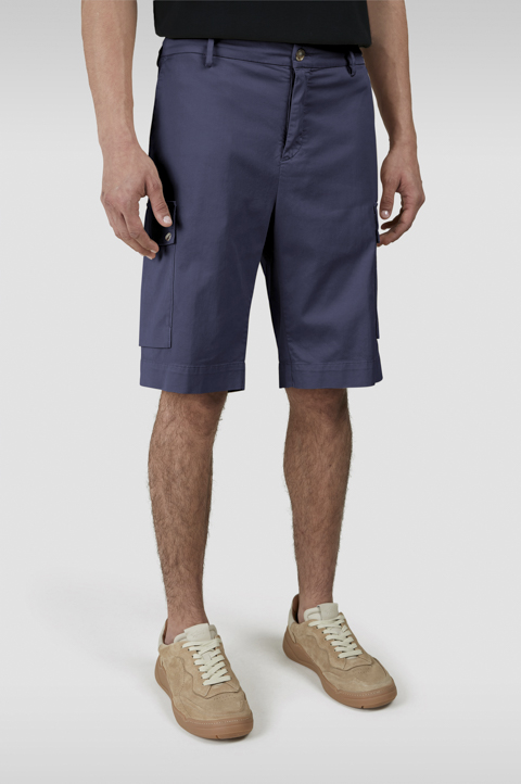Bermuda cargo en coton Chino Tencel