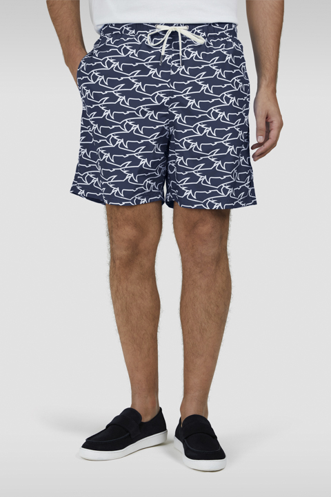 Maillot de bain avec impression requin intégrale