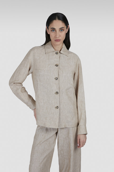 Linen Overshirt Linen Overshirt