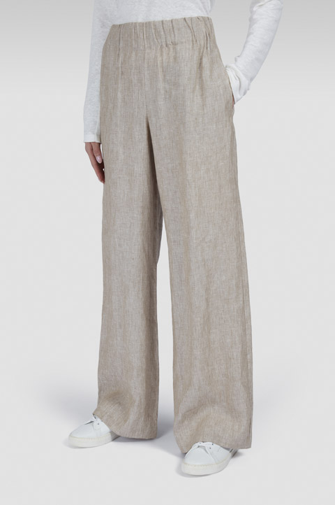 Linen Wide-Leg Trousers Linen Wide-Leg Trousers