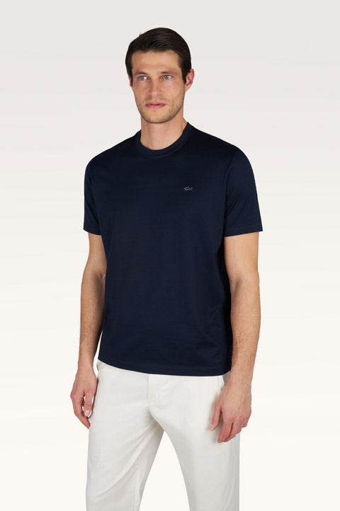 Camiseta de jersey de algod&oacute;n doble mercerizado