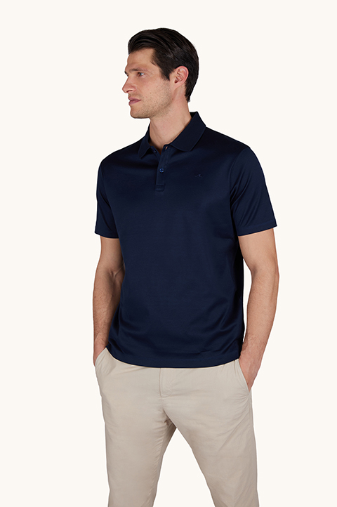 Polo in cotone Aqua Touch