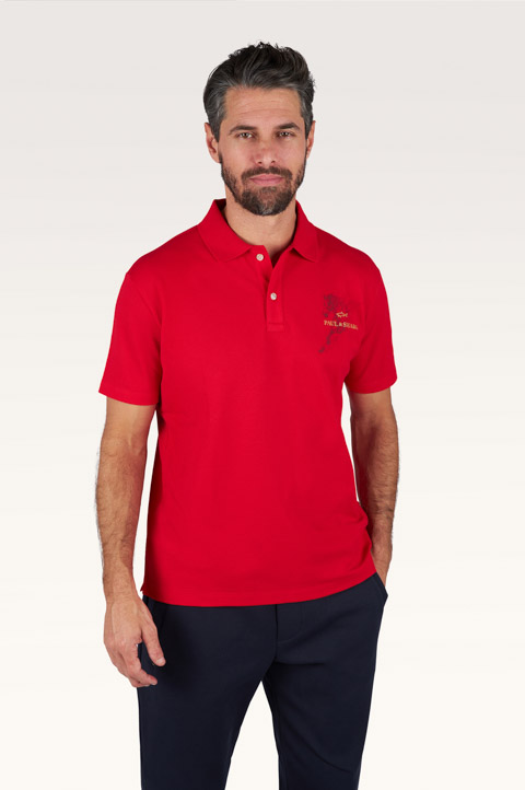 Polo in cotone piqu&egrave; Year of the horse