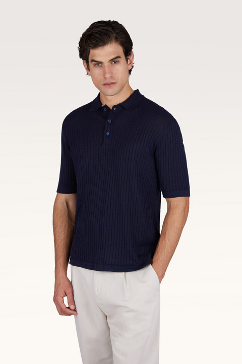 Polo de lino y algod&oacute;n Urukai