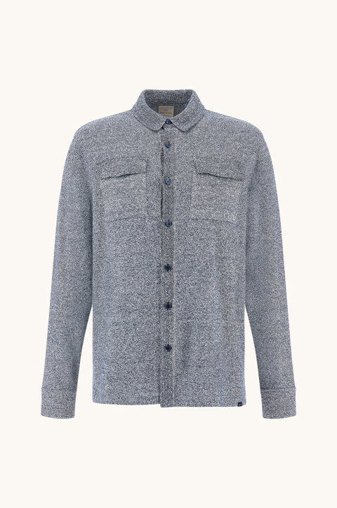 Overshirt in linen and Urukai cotton