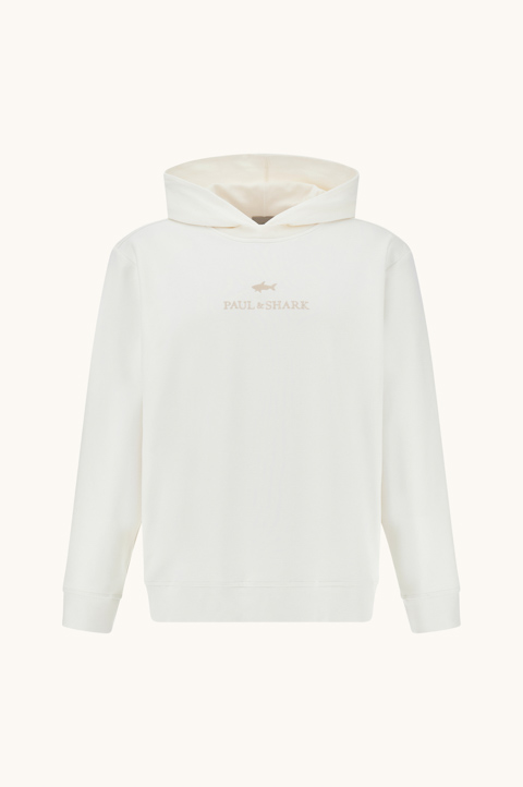 Hoodie in Active Fleece cotton