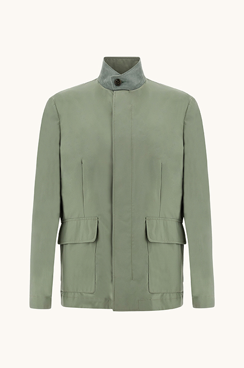 Typhoon&reg; Platinum car coat with Aqualeather suede details