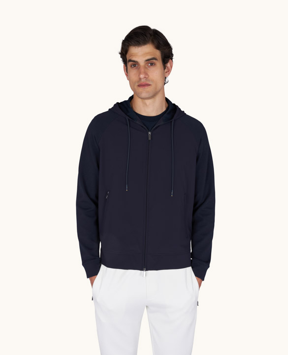 Hybrid sweatshirt in Dynamic and jersey