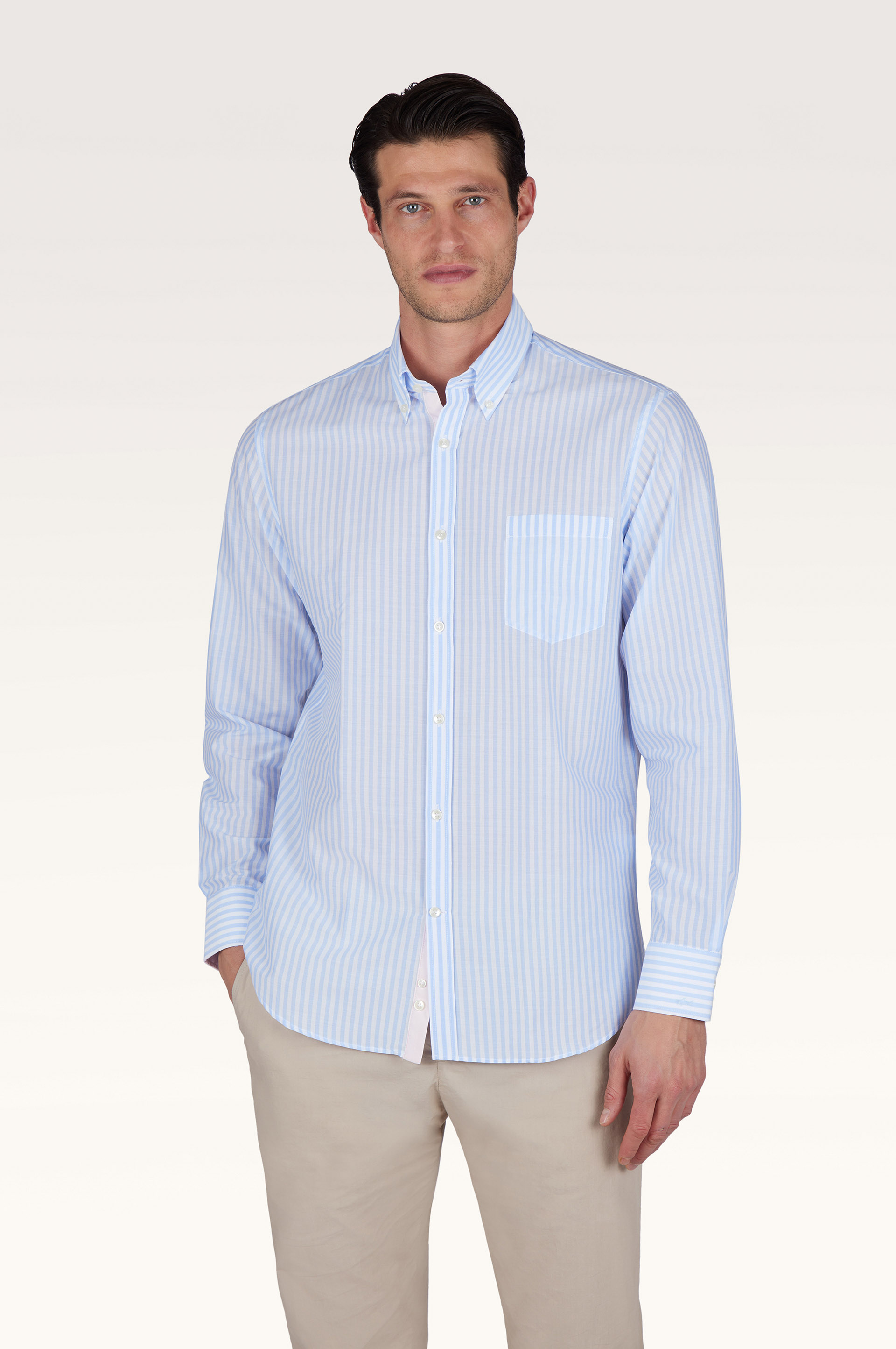 Chemise en coton Summer Breeze &agrave; motif ray&eacute;
