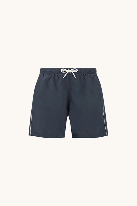 Swimwear in microfiber with logo embroidery