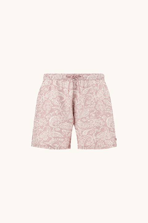 Swimwear with Shark Paisley print