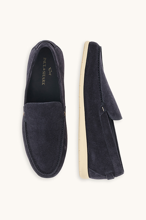 Portofino suede loafers