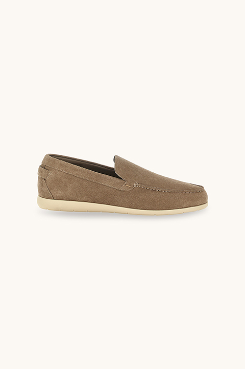 Portofino suede loafers