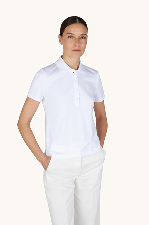 بولو من قطن سوبيما&reg; فائق النعومة