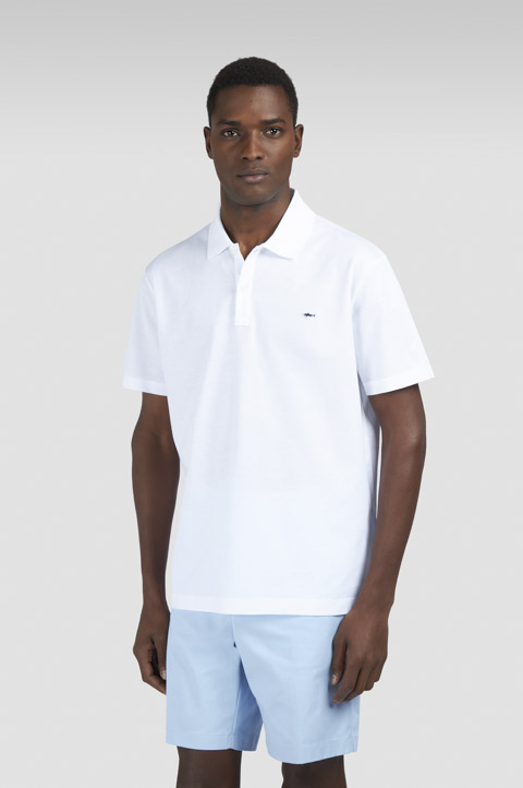 Double Piqu&eacute; cotton polo