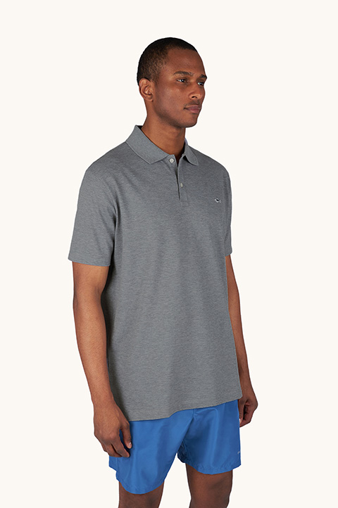 Double Piqu&eacute; cotton polo