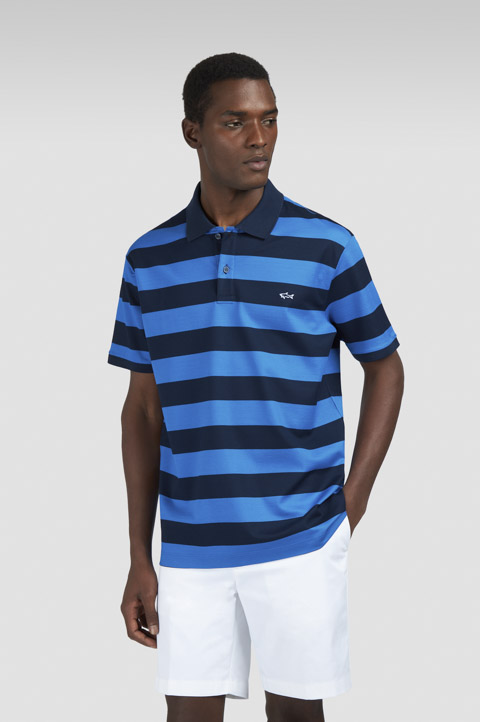 Double Piqu&eacute; cotton polo