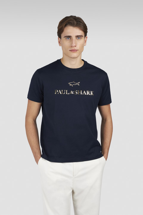 Light cotton jersey T-shirt with print Light cotton jersey T-shirt with print