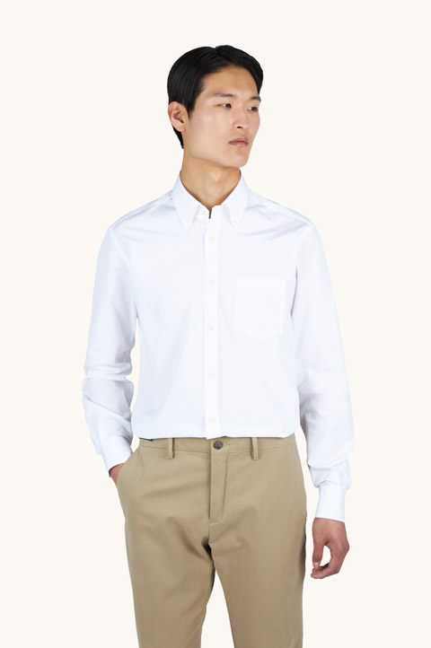 Cotton Poplin Shirt Soffio